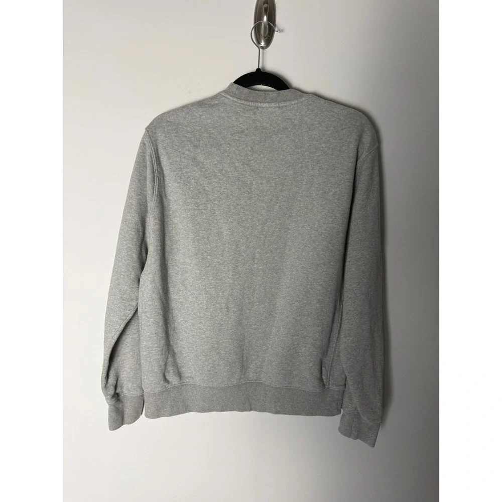 Nike Sportswear Club Fleece Sweater Swoosh Mens‎ M Gray Athletic